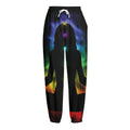 Seven Chakras Aura Print Fleece Lined Knit Pants