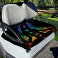 Seven Chakras Aura Print Golf Cart Seat Cover