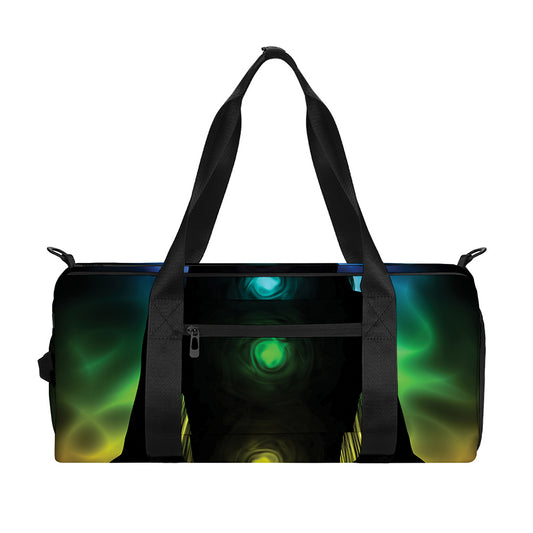 Seven Chakras Aura Print Gym Bag