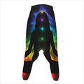 Seven Chakras Aura Print Hammer Pants
