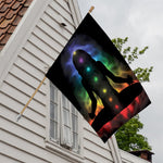 Seven Chakras Aura Print House Flag