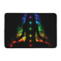 Seven Chakras Aura Print Kitchen Mat