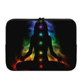 Seven Chakras Aura Print Laptop Sleeve