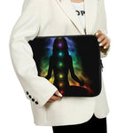 Seven Chakras Aura Print Laptop Sleeve