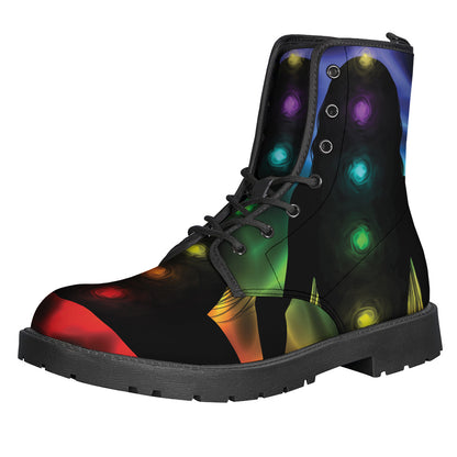 Seven Chakras Aura Print Backpack