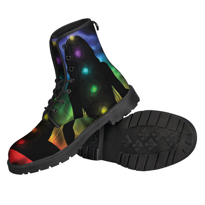 Seven Chakras Aura Print Backpack