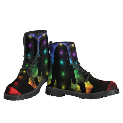 Seven Chakras Aura Print Backpack