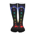 Seven Chakras Aura Print Long Socks