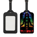 Seven Chakras Aura Print Luggage Tag