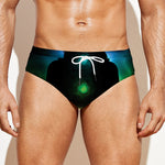 Seven Chakras Aura Print Men's Swim Briefs