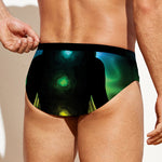 Seven Chakras Aura Print Men's Swim Briefs