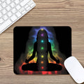 Seven Chakras Aura Print Mouse Pad