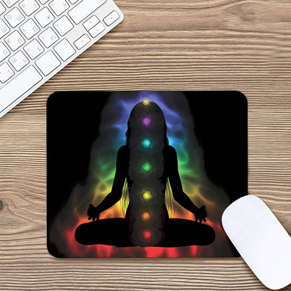 Seven Chakras Aura Print Mouse Pad