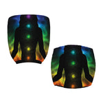Seven Chakras Aura Print Office Chair Cover