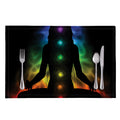Seven Chakras Aura Print Placemat