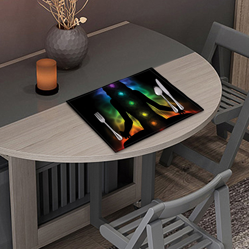 Seven Chakras Aura Print Placemat