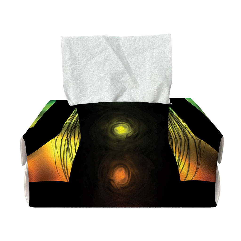Seven Chakras Aura Print Rectangle Tissue Box Cover