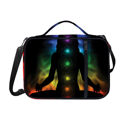 Seven Chakras Aura Print Shoulder Strap Bible Bag