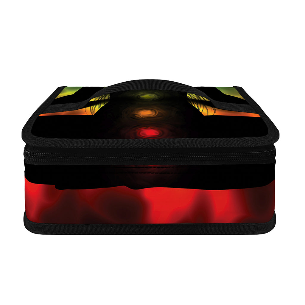 Seven Chakras Aura Print Small Lunch Bag