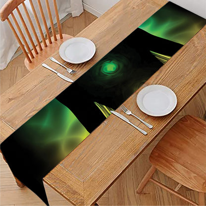Seven Chakras Aura Print Table Runner