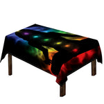 Seven Chakras Aura Print Tablecloth