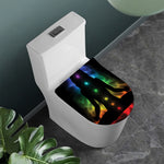 Seven Chakras Aura Print Toilet Lid Cover