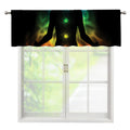 Seven Chakras Aura Print Window Valance