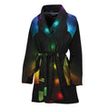 Seven Chakras Aura Print Women's Bathrobe