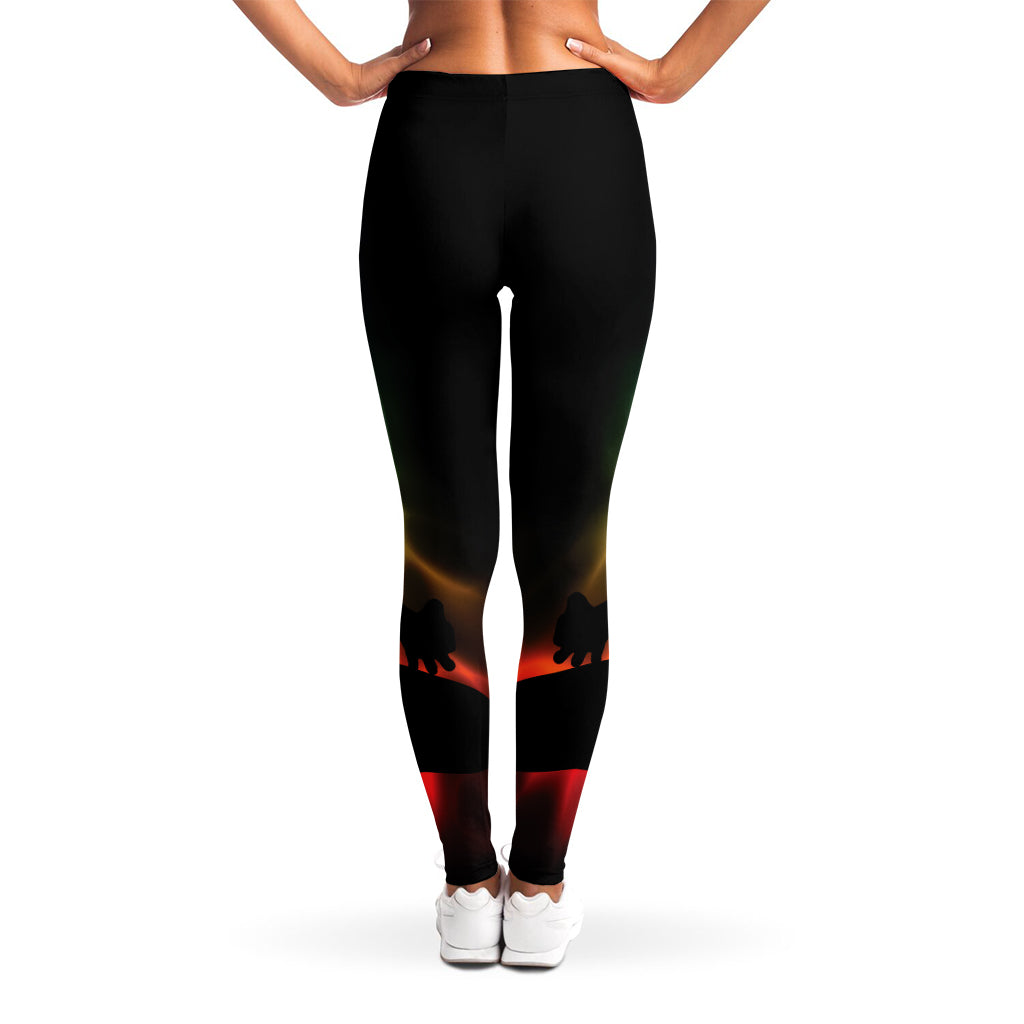 Seven Chakras Aura Print Women's Leggings
