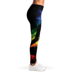 Seven Chakras Aura Print Women's Leggings