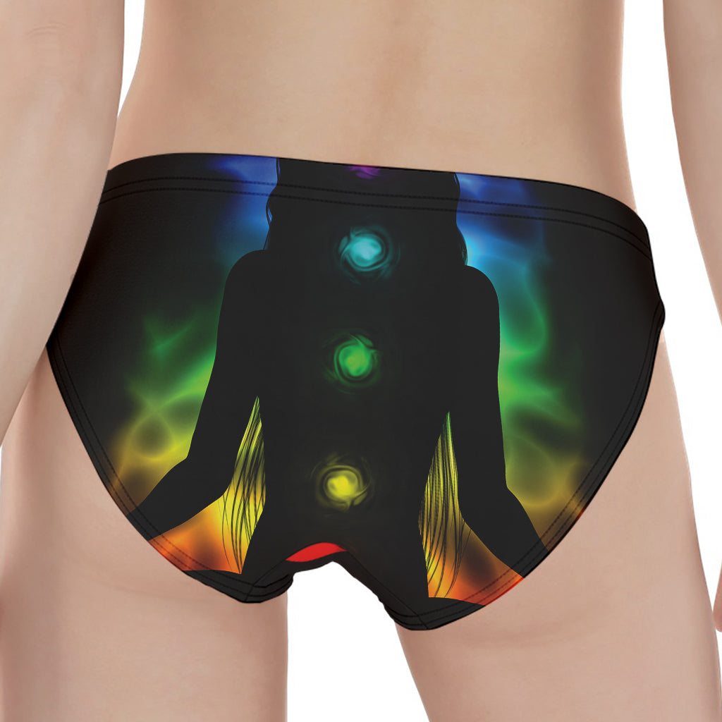 Seven Chakras Aura Print Women's Panties