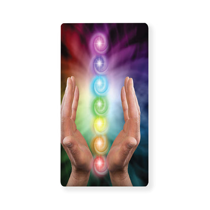 Seven Chakras Energy Print Baby Crib Sheet