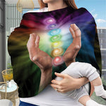Seven Chakras Energy Print Baby Seat Cover