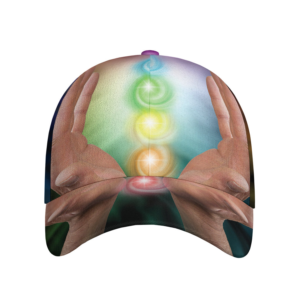 Seven Chakras Energy Print Baseball Cap