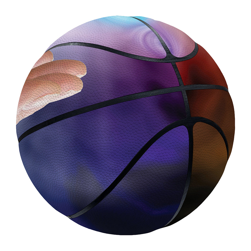 Seven Chakras Energy Print Basketball