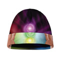 Seven Chakras Energy Print Beanie