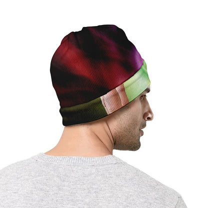 Seven Chakras Energy Print Beanie
