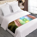 Seven Chakras Energy Print Bed Runner