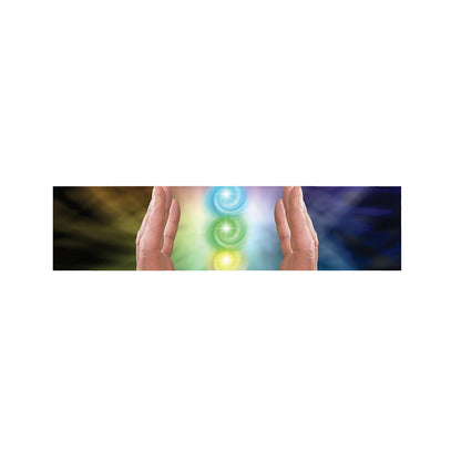 Seven Chakras Energy Print Bed Runner