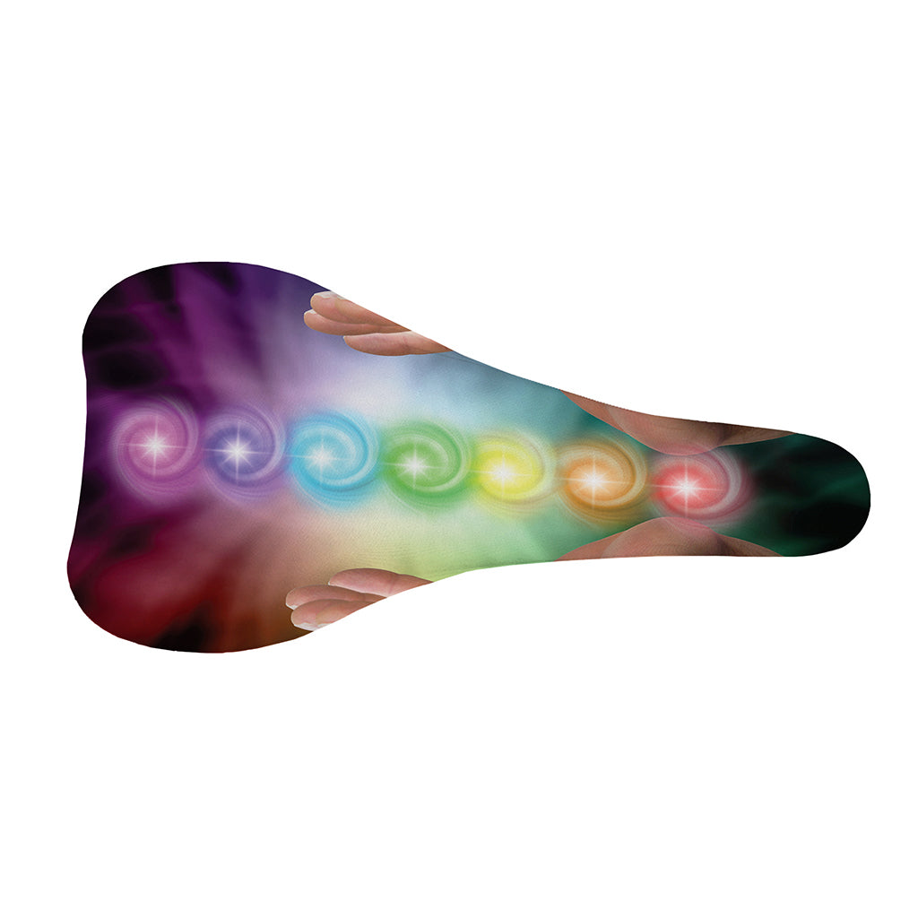 Seven Chakras Energy Print Bicycle Seat Cover