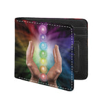 Seven Chakras Energy Print Bifold Wallet