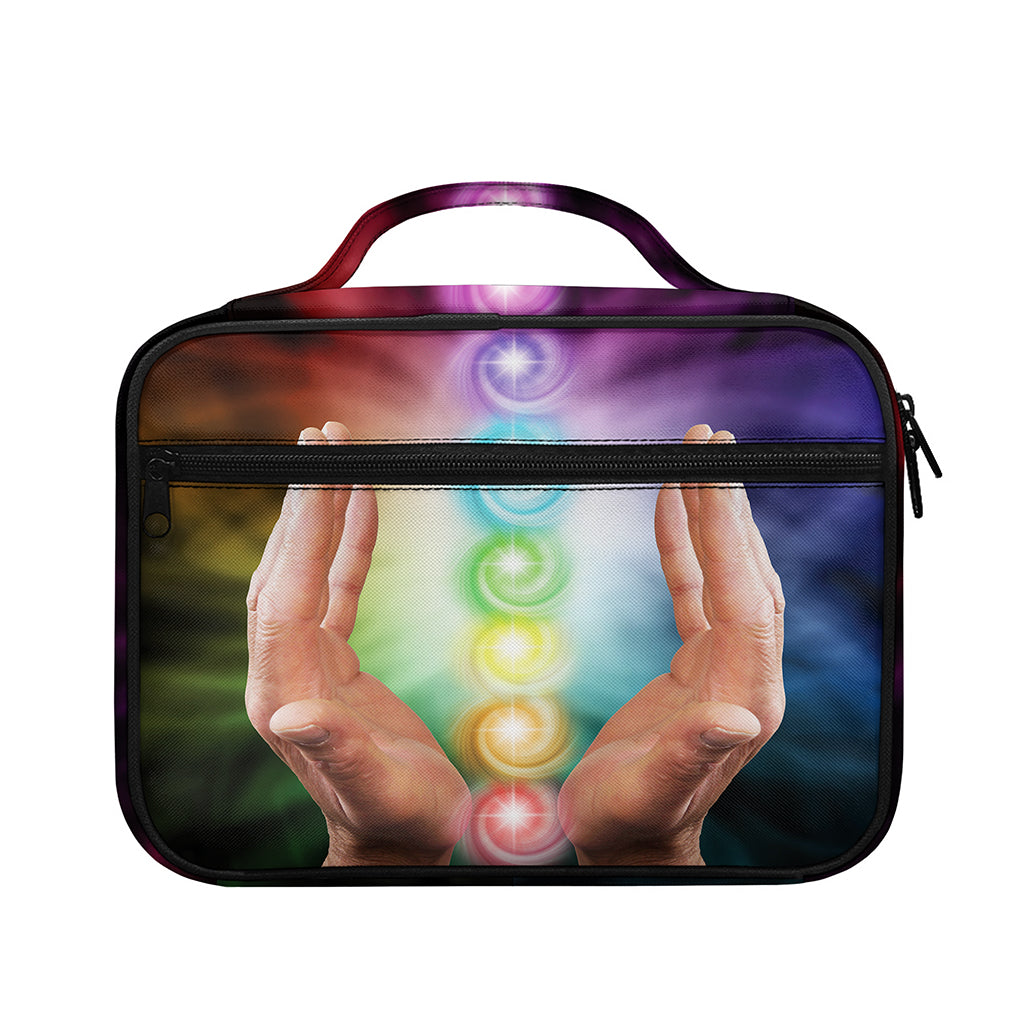 Seven Chakras Energy Print Briefcase Bible Bag