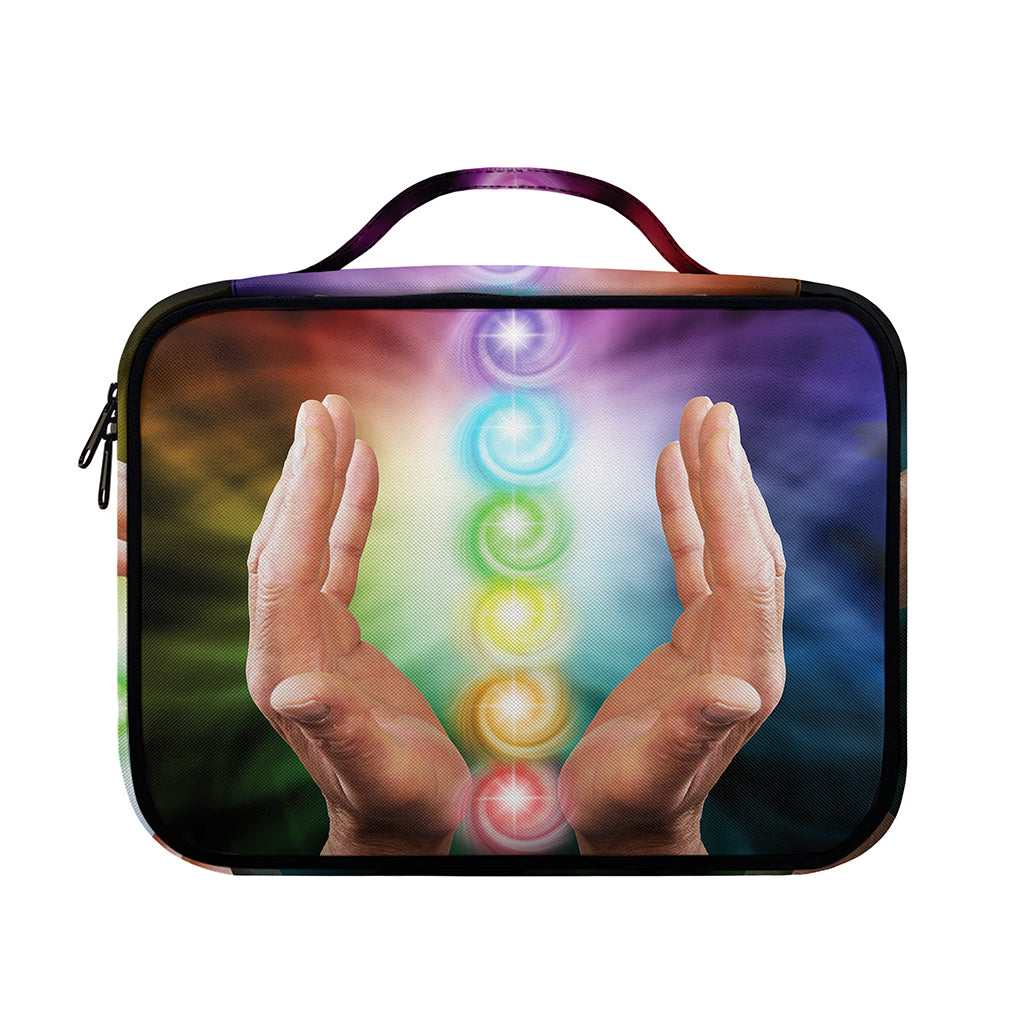 Seven Chakras Energy Print Briefcase Bible Bag