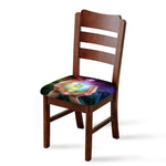 Seven Chakras Energy Print Chair Cushion Cover