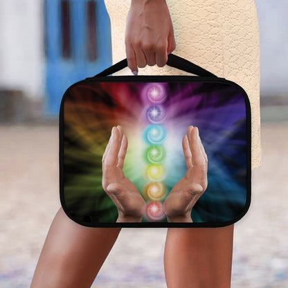 Seven Chakras Energy Print Classic Bible Case