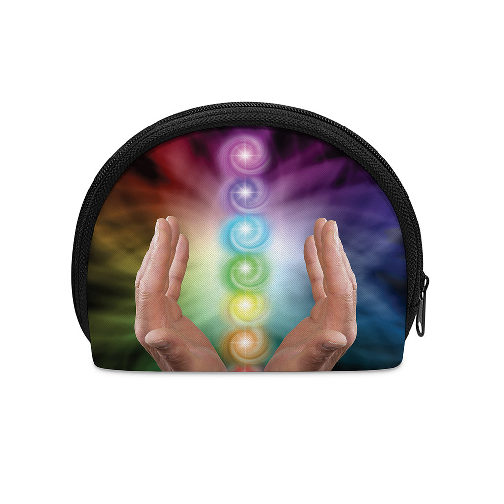 Seven Chakras Energy Print Coin Purse