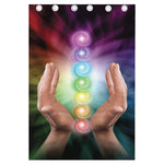 Seven Chakras Energy Print Curtain