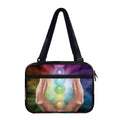 Seven Chakras Energy Print Double Strap Bible Bag