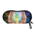 Seven Chakras Energy Print Glasses Case