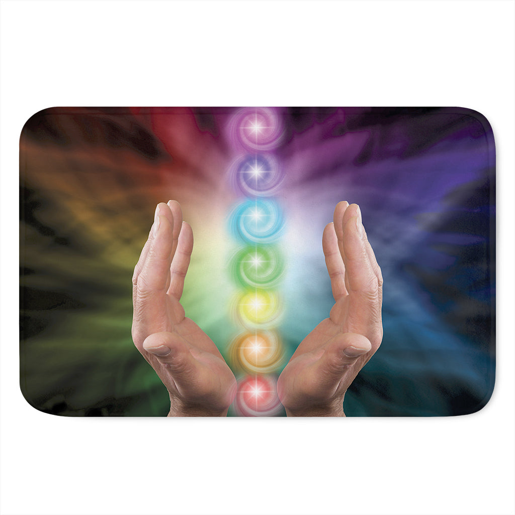 Seven Chakras Energy Print Indoor Door Mat